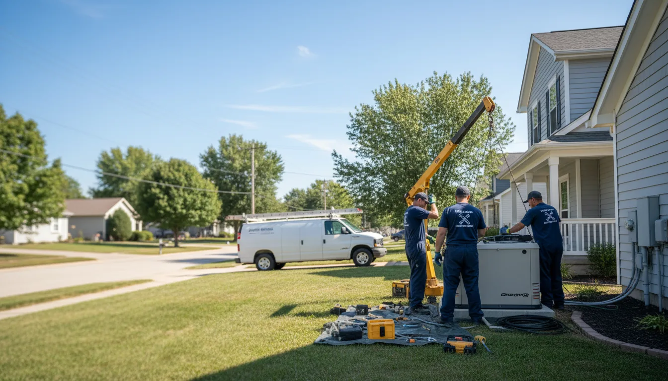 Generator Installation in Jeffersonville, IN near me
